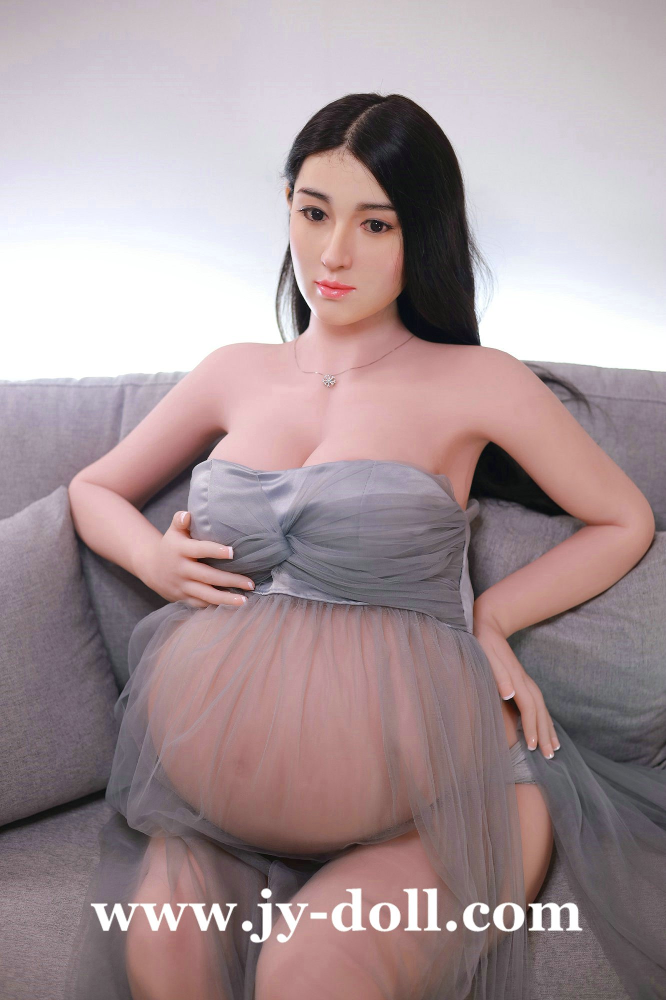 JY DOLL 160CM PREGNANT SEX DOLL Xiaofei(SILICONE HEAD)