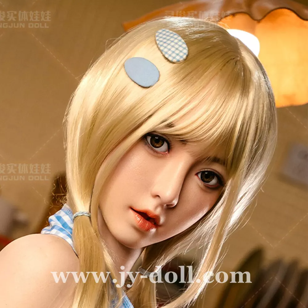 JY Doll silicone sex doll head Naimei, removable jaw