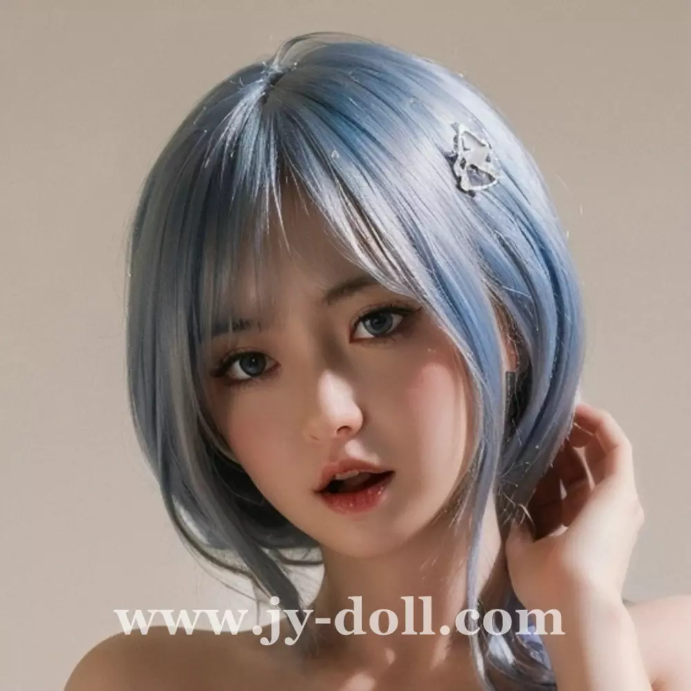 JY Doll silicone sex doll head Naixue, removable jaw