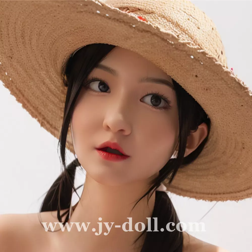 JY Doll silicone sex doll head Wanchun, removable jaw