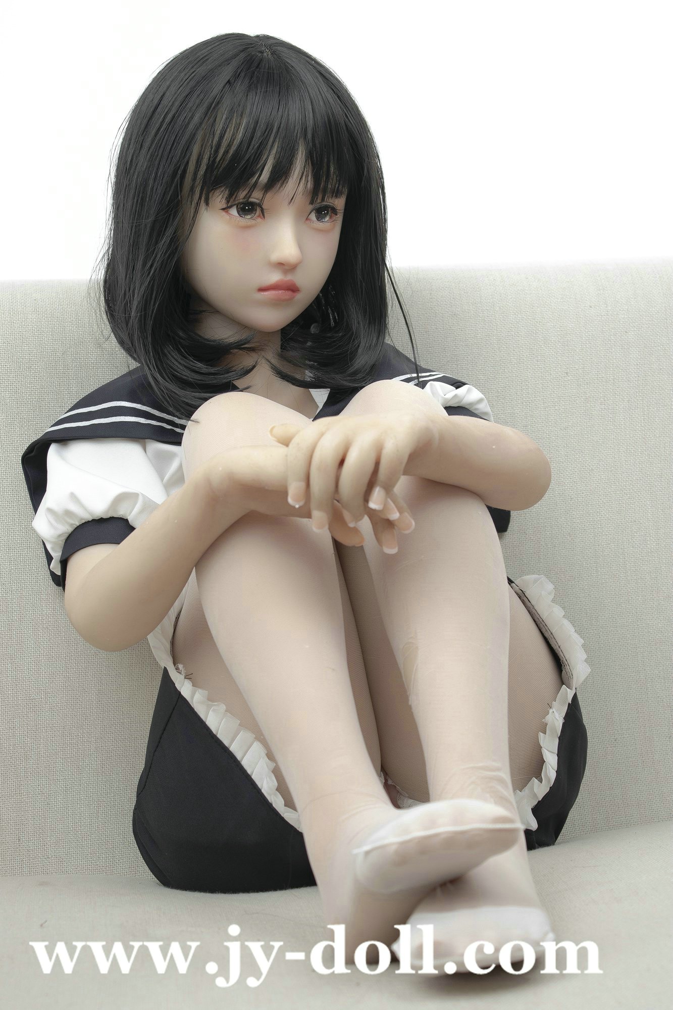 JY Doll 123cm Small Breasts SEX DOLL Menger(silicone head)