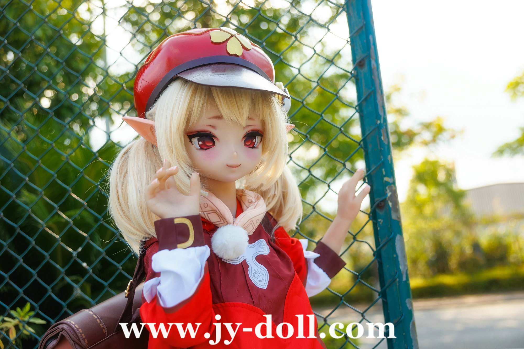 JY Doll 123cm Small Breasts with Yitong Elf SILICONE HEAD