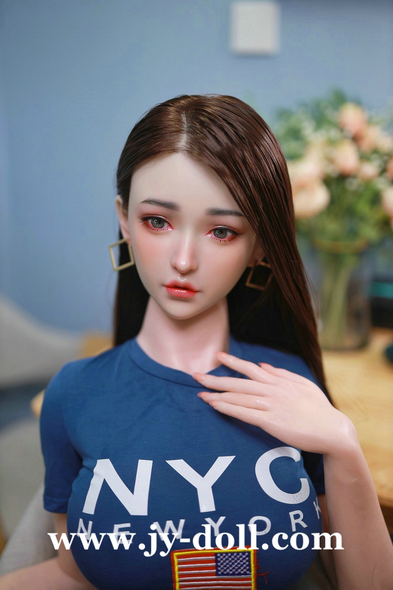 JY DOLL 157CM realistic silicone SEX DOLL Joanna