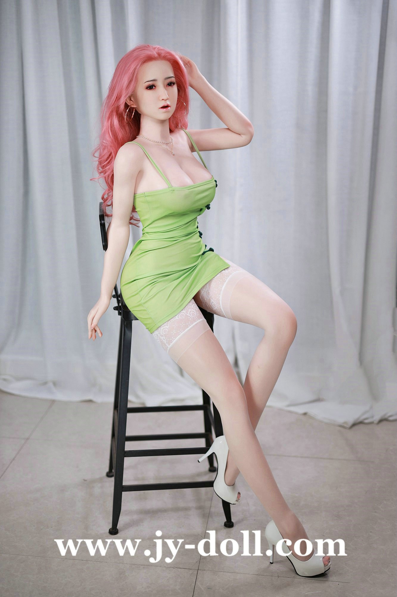 JY Doll 163cm super real full silicone sex doll Enne