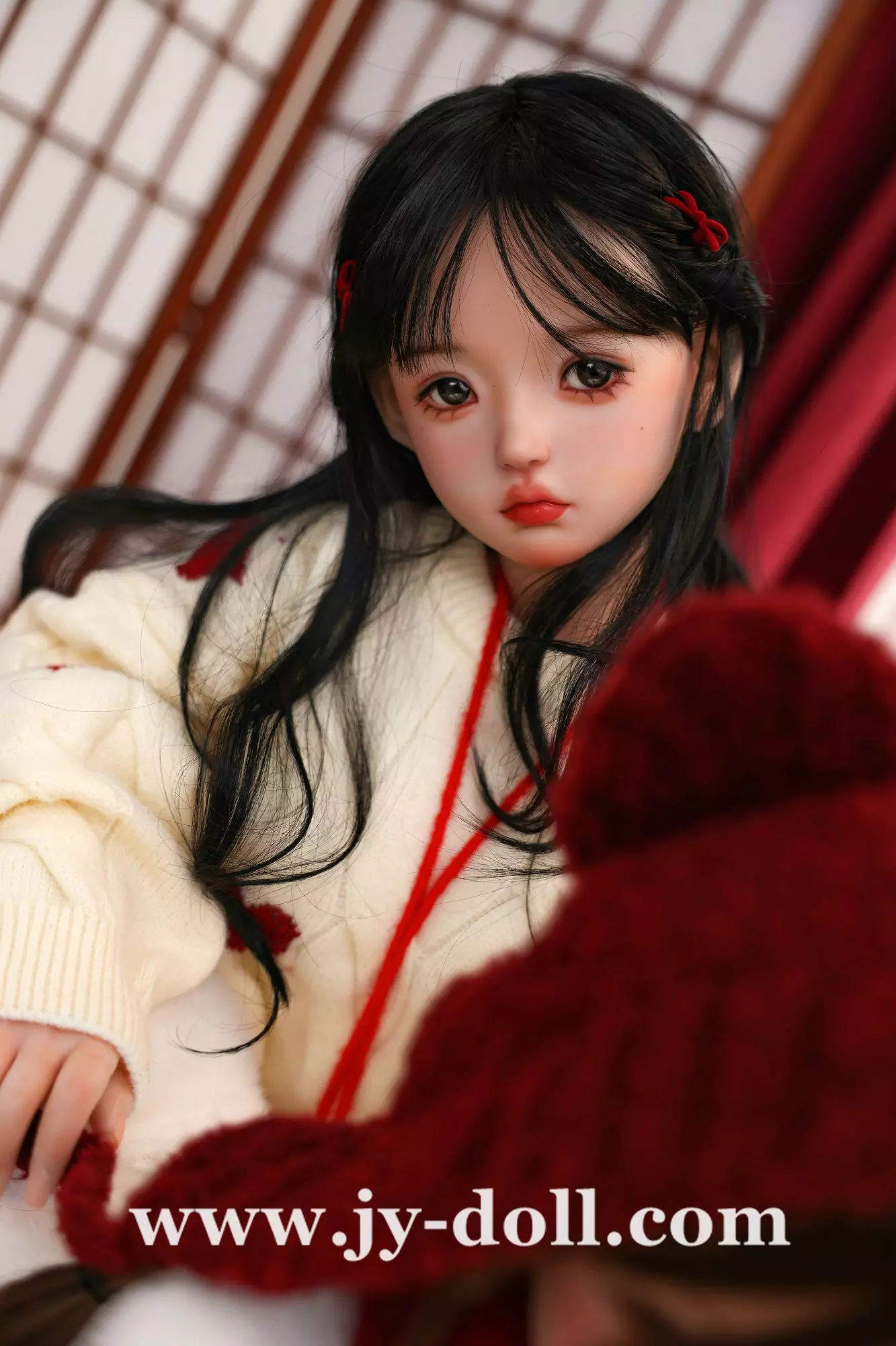 JY Doll 123CM E cup full silicone doll Ji Xiang cute doll