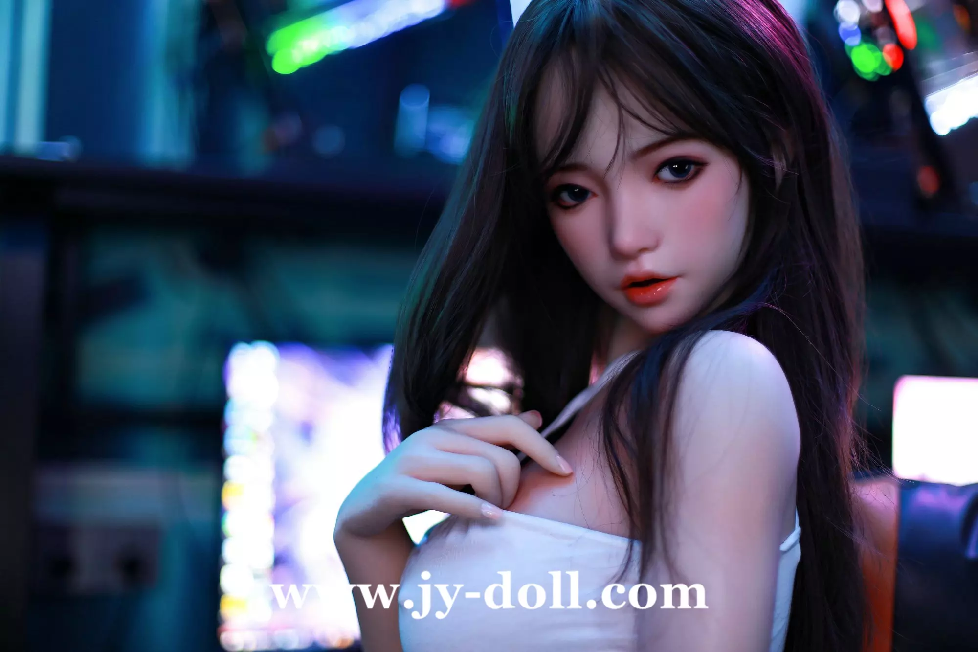 JY Doll 161cm full silicone doll Yolanda with ROS head