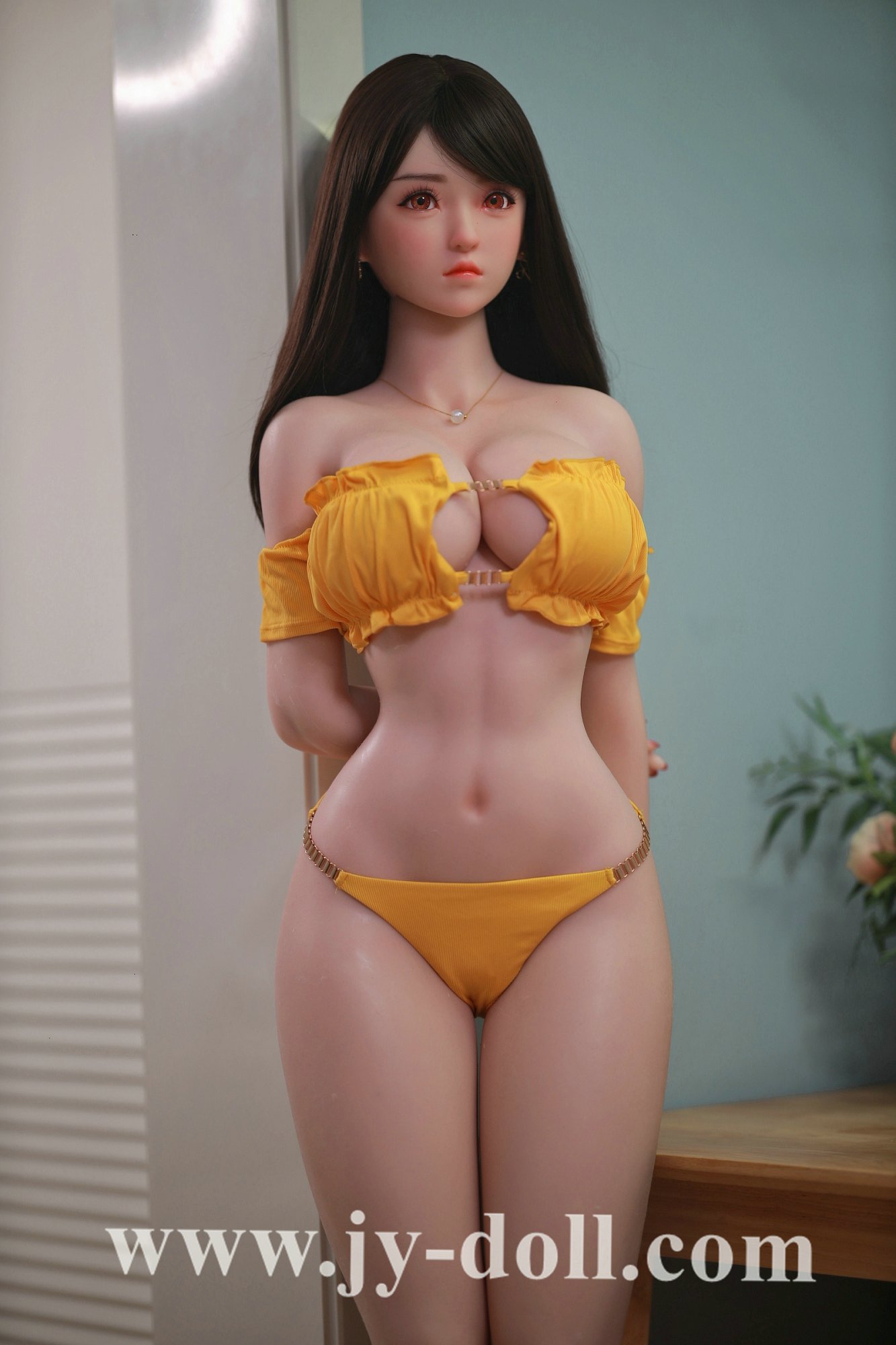 JY DOLL 161CM full silicone SEX DOLL LIANMEN