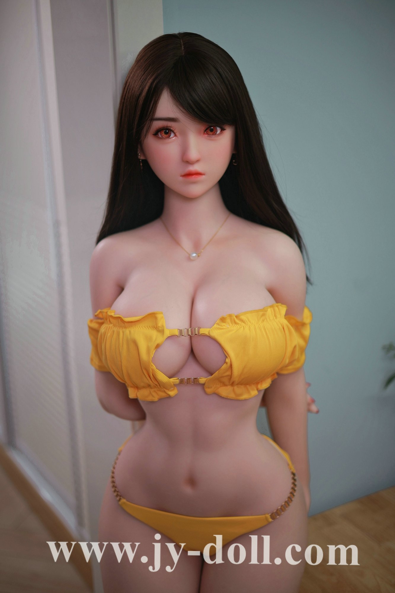 JY DOLL 161CM full silicone SEX DOLL LIANMEN