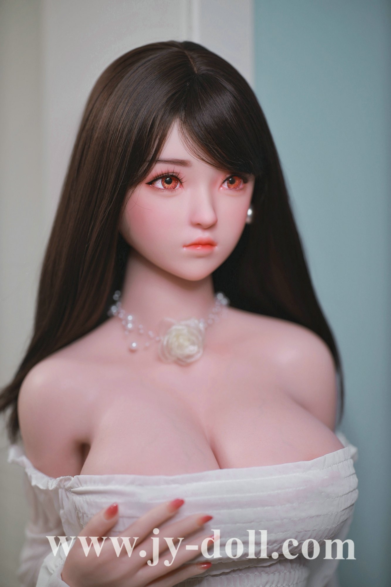 JY DOLL 161CM full silicone SEX DOLL LIANMEN