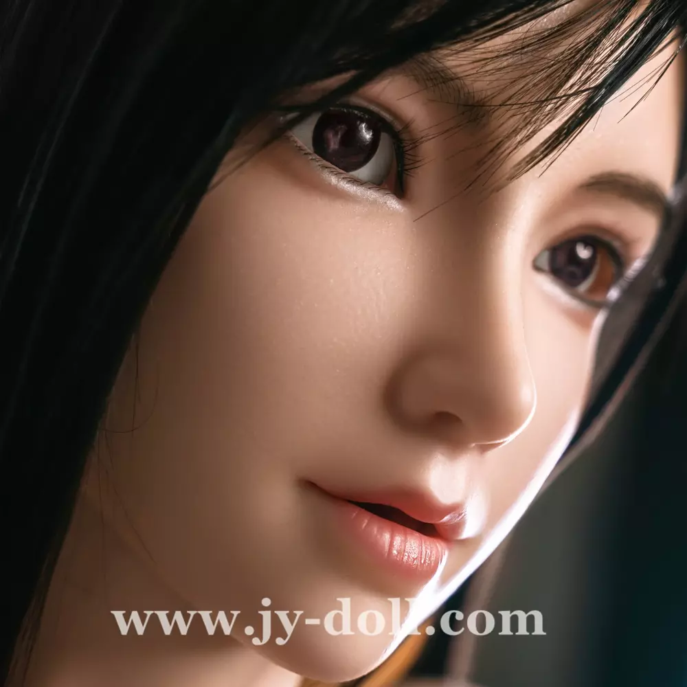 JY Doll silicone sex doll head Annie, removable jaw