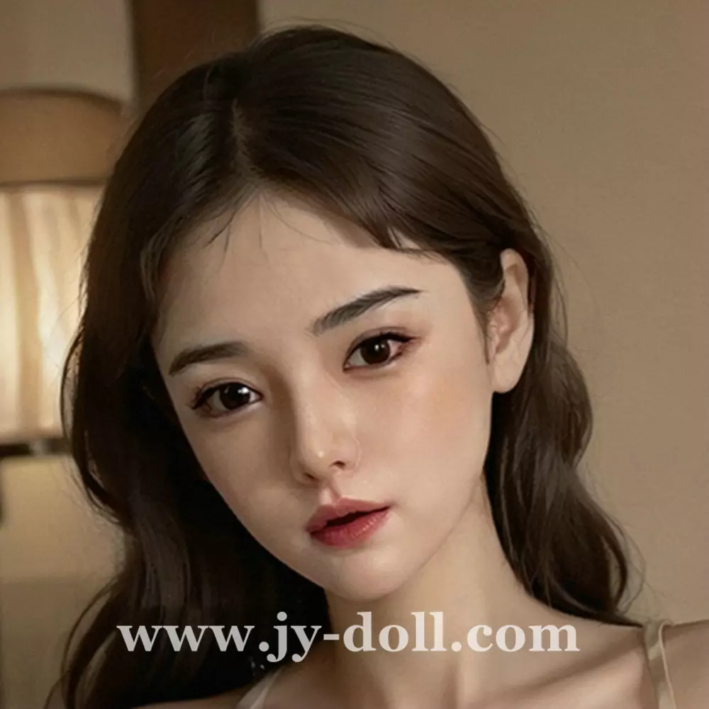 JY Doll silicone sex doll head Liya, removable jaw