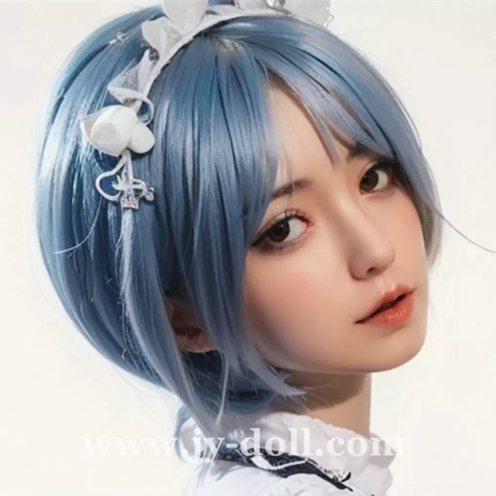 JY Doll silicone sex doll head Naixue, removable jaw