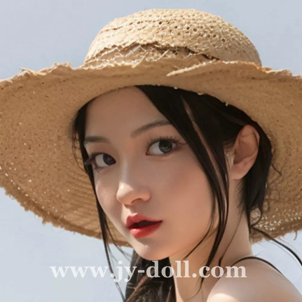 JY Doll silicone sex doll head Wanchun, removable jaw