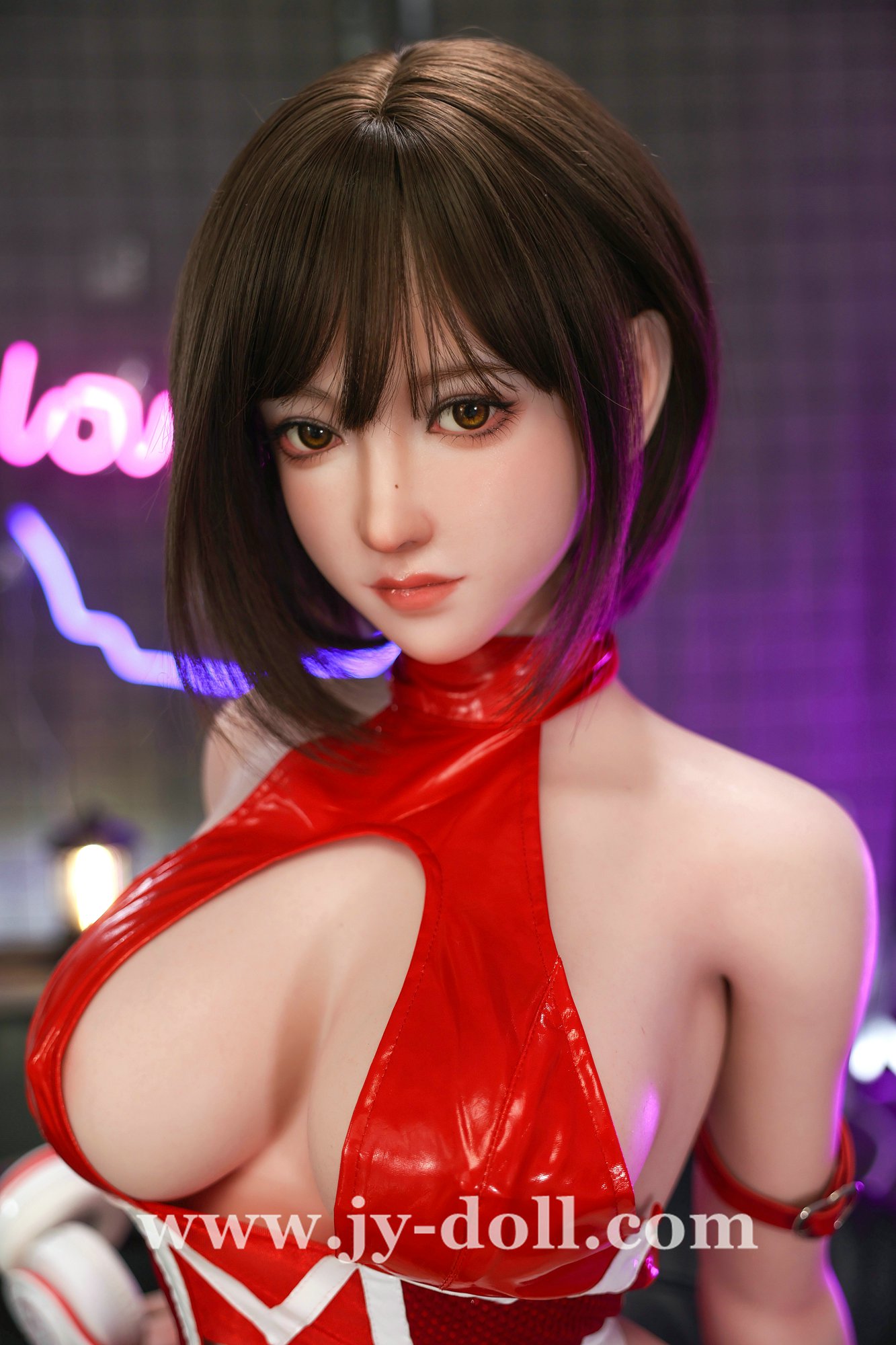 JY Doll 163cm full silicone doll with big boobs Mia