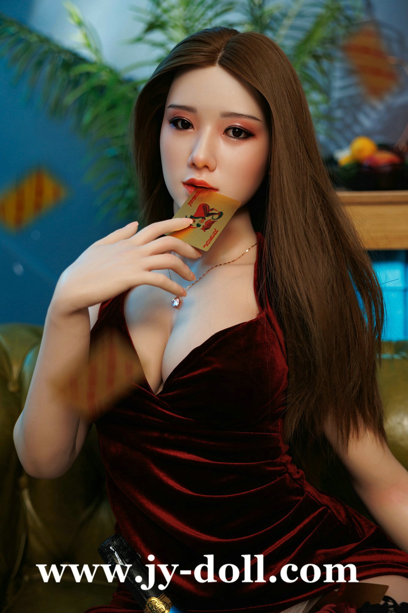 JY Doll 165cm full silicone big boobs love doll Qian Xia