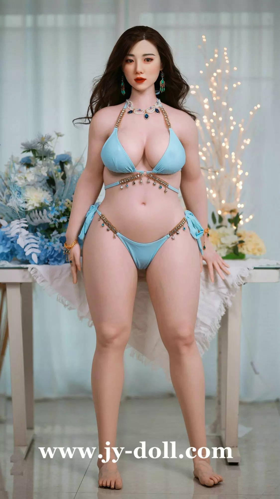 JY Doll 166cm chubby Real sex doll full silicone doll Qianxia