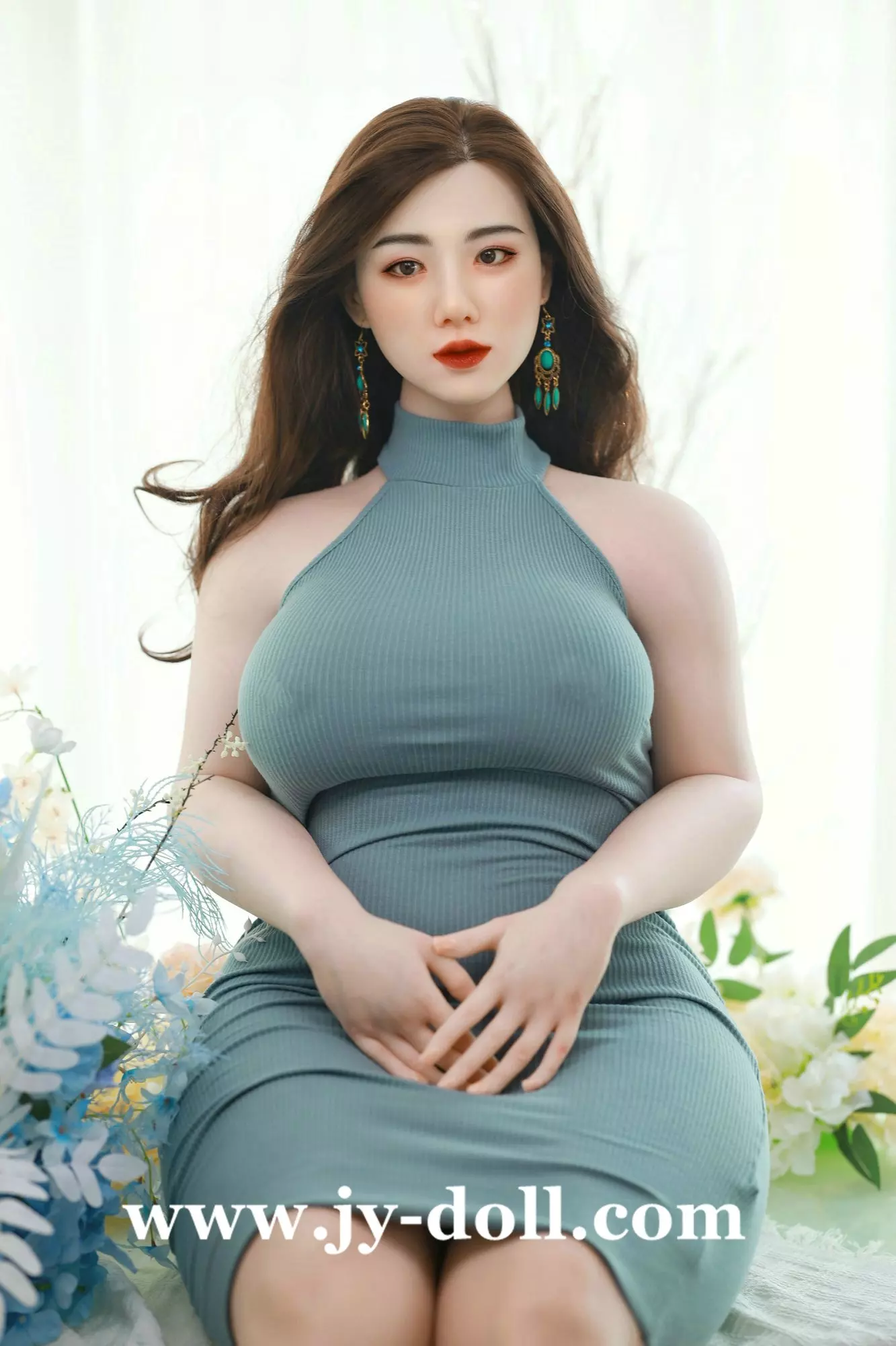 JY Doll 166cm chubby Real sex doll full silicone doll Qianxia