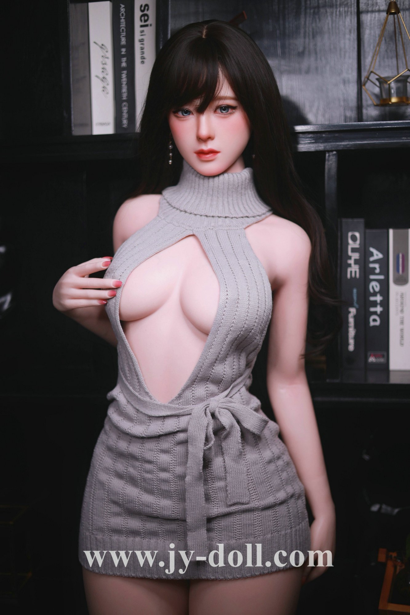 JY Doll 168cm full silicone big boobs sex doll ManTing