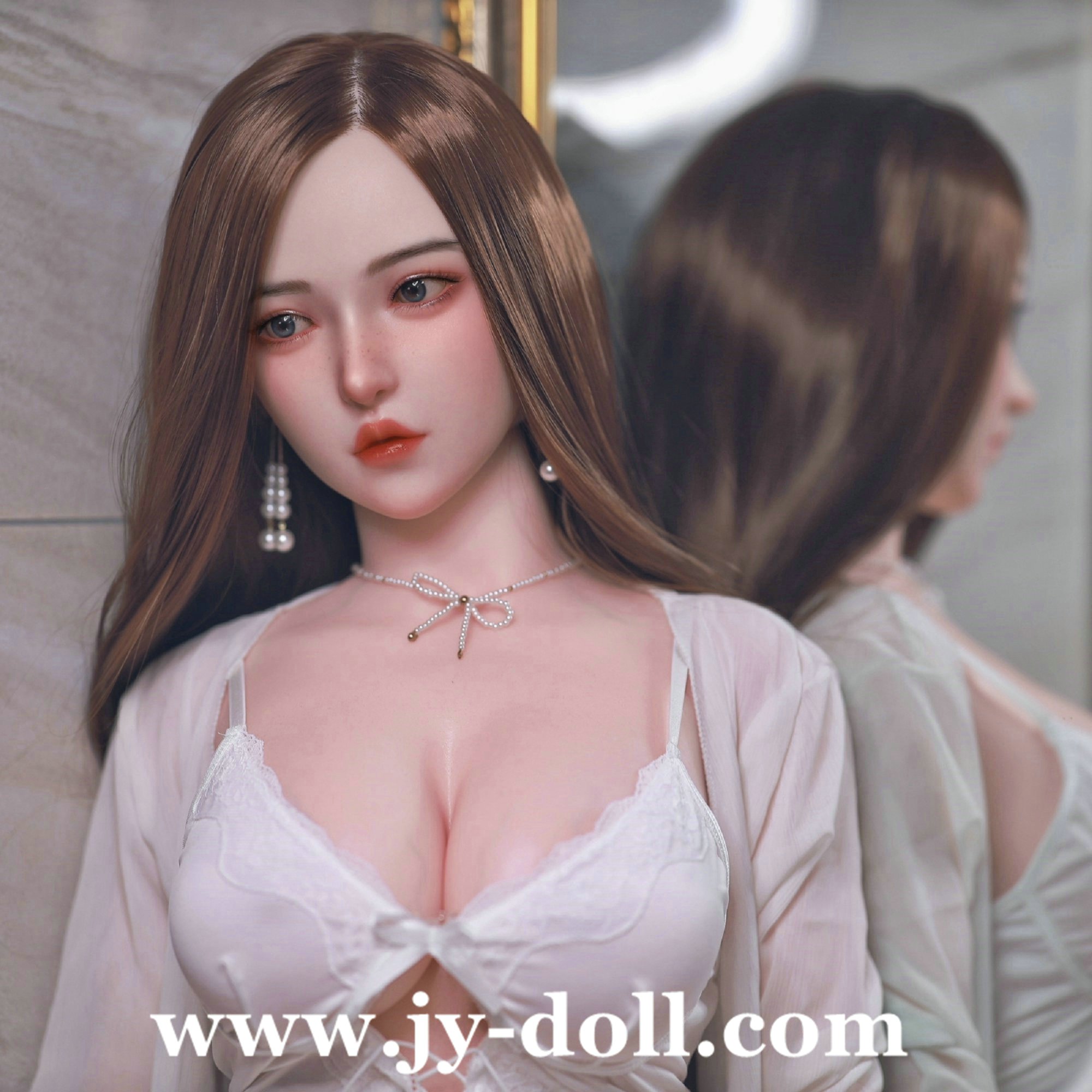 JY DOLL full silicone torso doll with hands Ann
