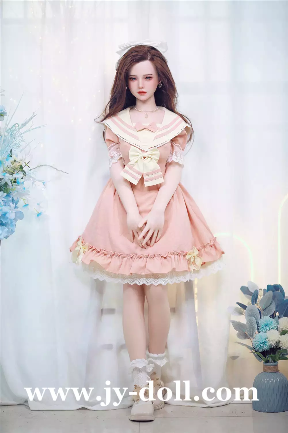 JY Doll 123cm big breasts full silicone doll Nina