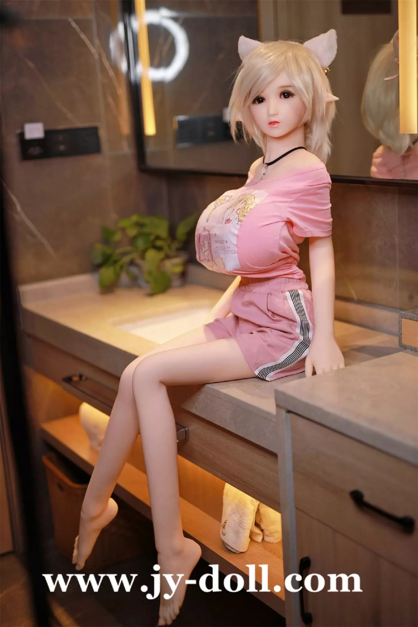 JY doll 130cm Jolly Elf ears TPE Sex Doll