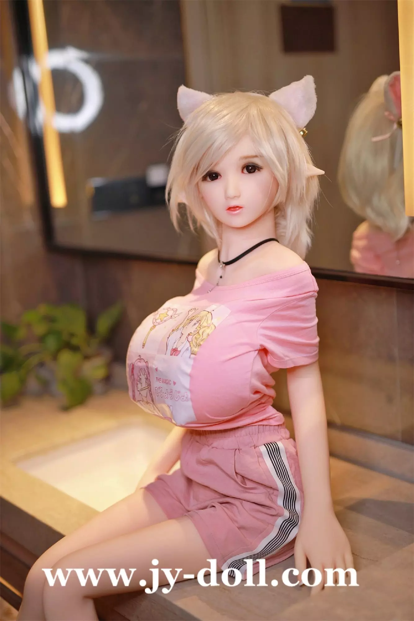 JY doll 130cm Jolly Elf ears TPE Sex Doll